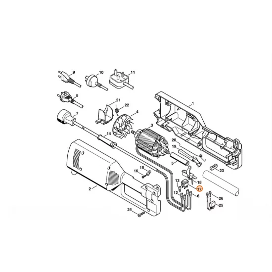 STIHL  Włącznik 4803 430 0500